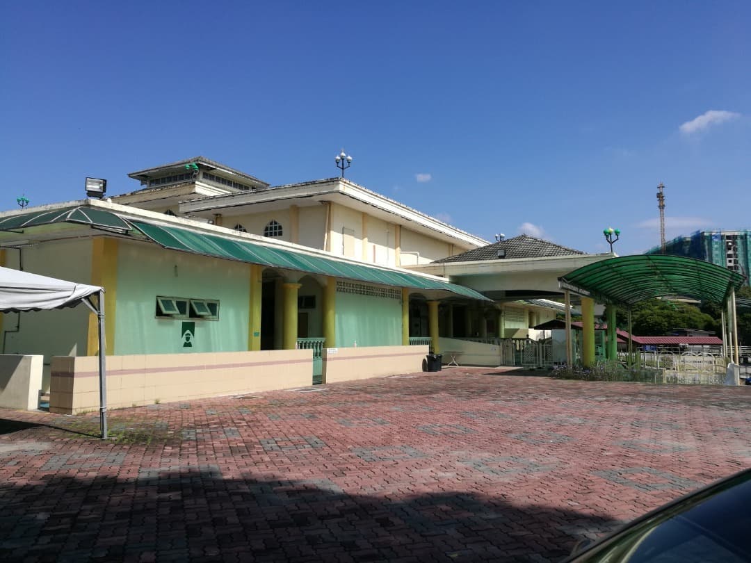 Keadaan semasa tapak pembangunan Pusat Islam PSA